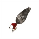 Oscillating fishing lure, Regal Fish, model 8004, 17 grams, silver color